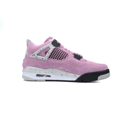 「💡$99 Special 」 Air Jordan 4 Retro 'Orchid' Pink and Black 02