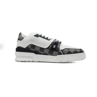 EM Sneakers Louis Vuitton Trainer Checkerboard Black 02