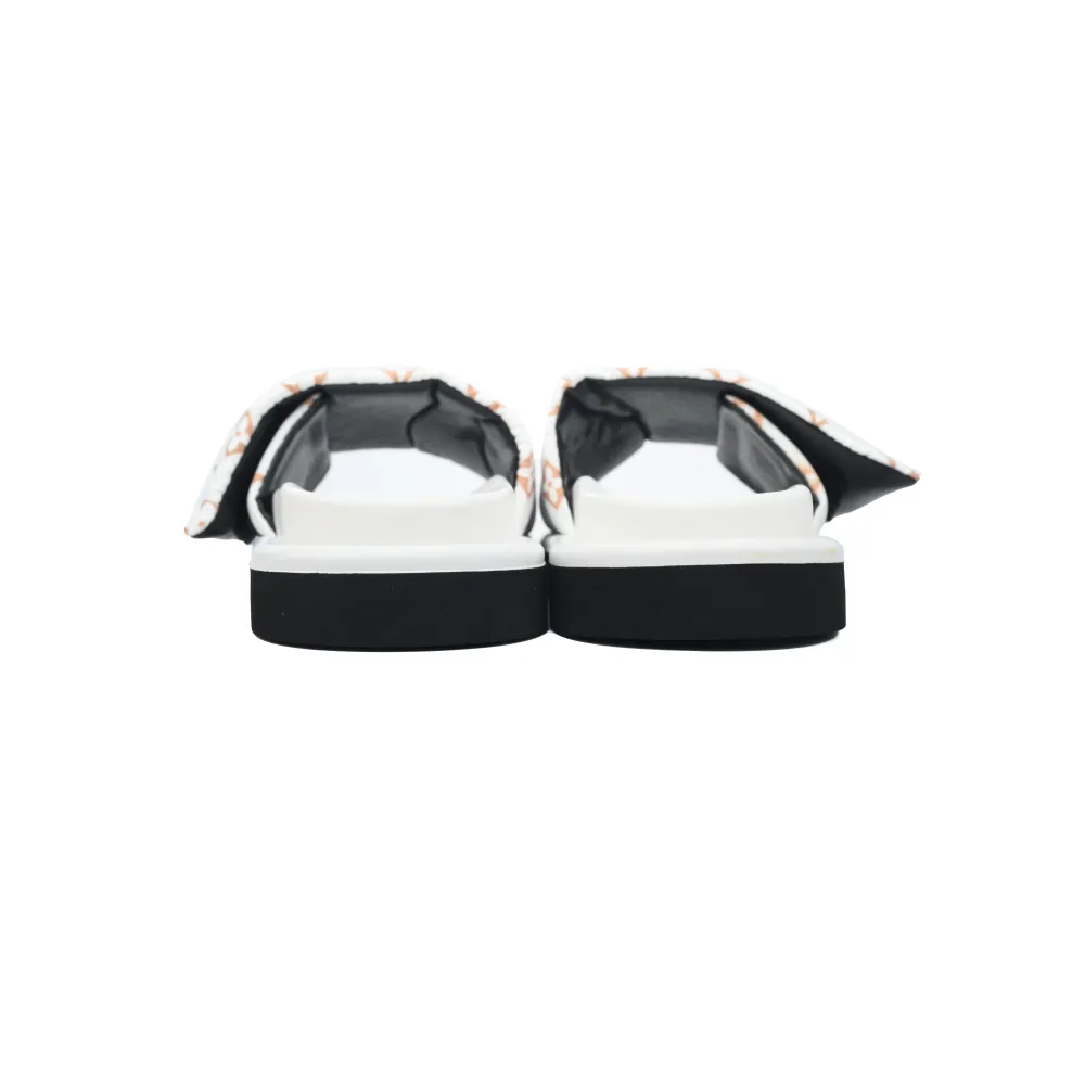 EM Sneakers  Louis Vuitton Pool Pillow Comfort Mules White Yellow Label