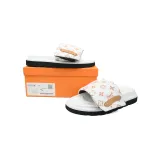 EM Sneakers  Louis Vuitton Pool Pillow Comfort Mules White Yellow Label