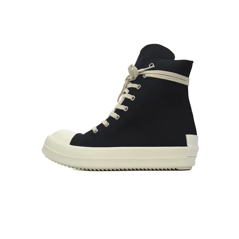 EM Sneakers Rick Owens Drkshdw Sneaks High Black Milk 