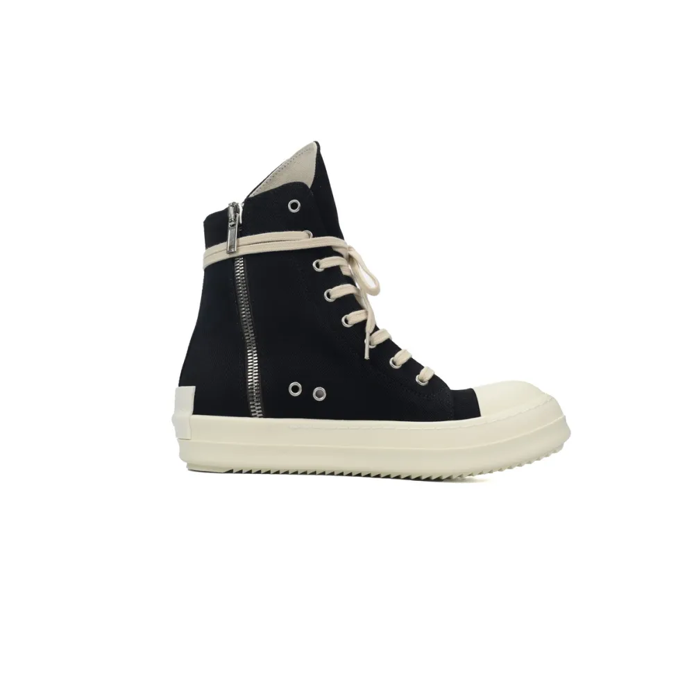 EM Sneakers Rick Owens Drkshdw Sneaks High Black Milk 