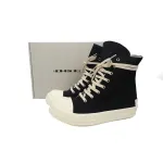 EM Sneakers Rick Owens Drkshdw Sneaks High Black Milk 