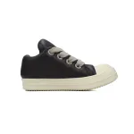 EM Sneakers Rick Owens Jumbo Lace Padded Low Black Milk