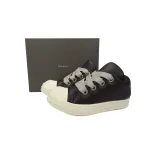 EM Sneakers Rick Owens Jumbo Lace Padded Low Black Milk