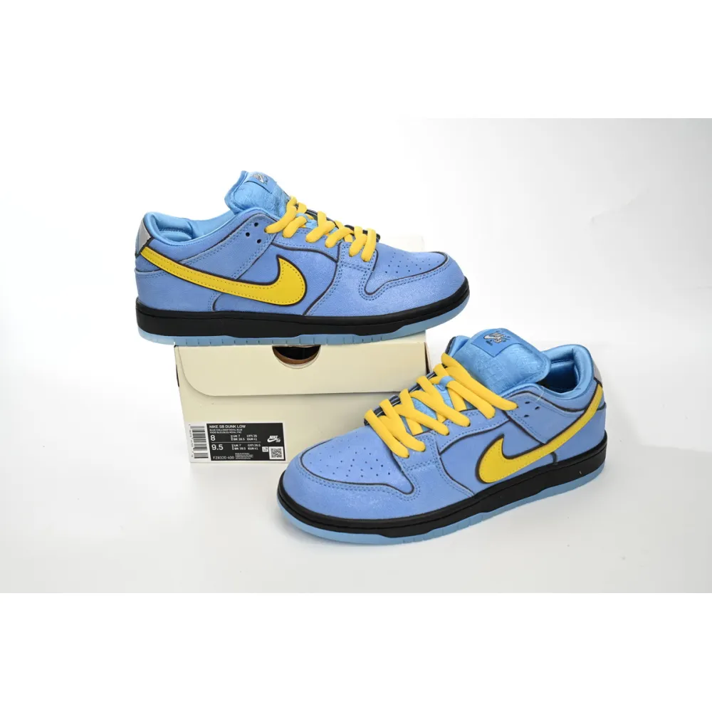 EM Sneakers Nike SB Dunk Low The Powerpuff Girls Bubbles