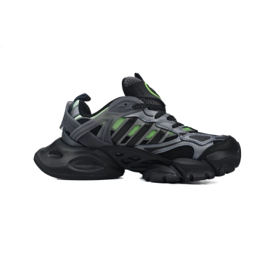 EM Sneakers Adidas XLG Runner Deluxe Black Green 02