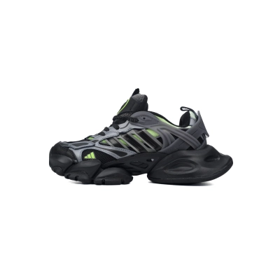 EM Sneakers Adidas XLG Runner Deluxe Black Green 01