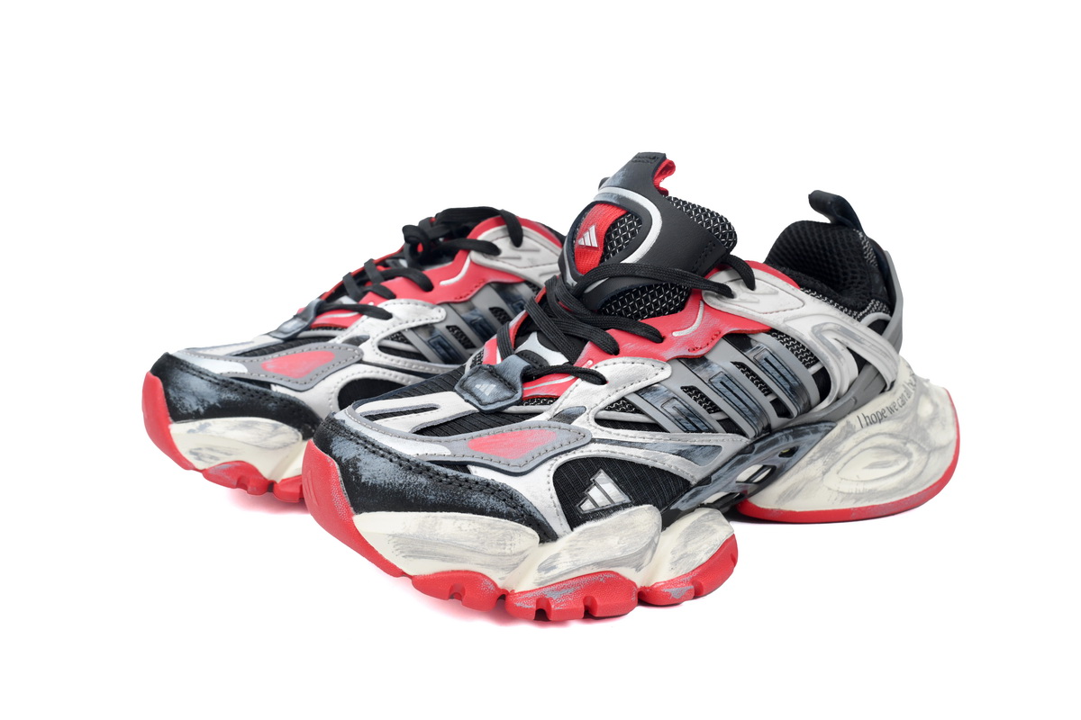 EM Sneakers Adidas XLG Runner Deluxe Graffiti Black Red