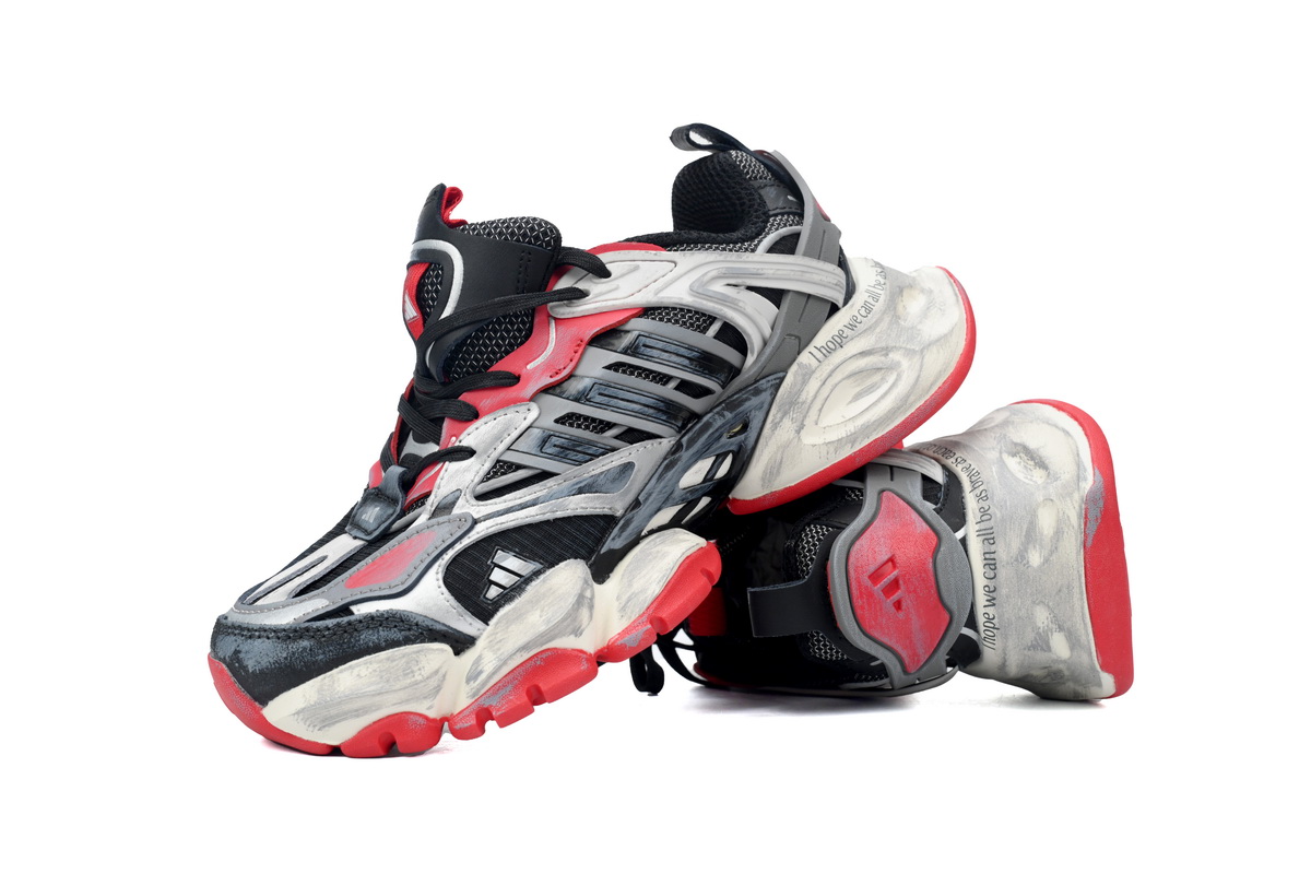 EM Sneakers Adidas XLG Runner Deluxe Graffiti Black Red