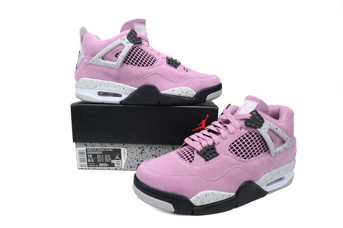 EM Sneakers Air Jordan 4 Retro 'Orchid' Pink Black