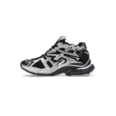 EM Sneakers Balenciaga Runner Black White 01