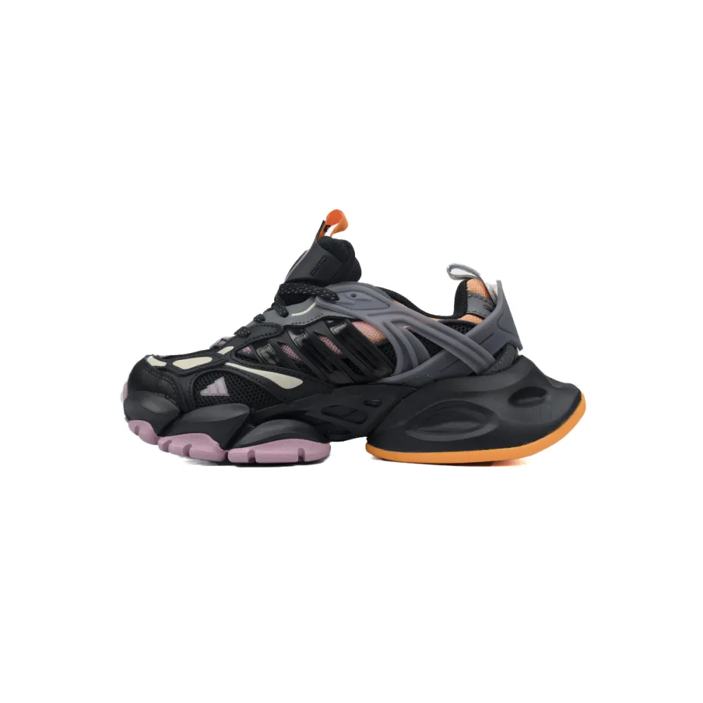 EM Sneakers Adidas XLG Runner Deluxe Black fragrant taro and orange