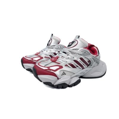 EM Sneakers Adidas XLG Runner Deluxe Silver wine red 02