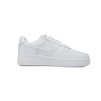 EM Sneakers Nike Air Force 1 Low Premium White Red 02