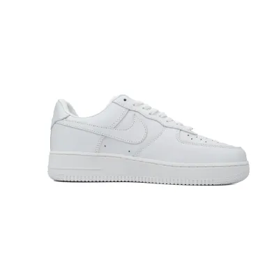 EM Sneakers Nike Air Force 1 Low Premium White Red 02