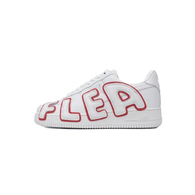 EM Sneakers Nike Air Force 1 Low Premium White Red 01