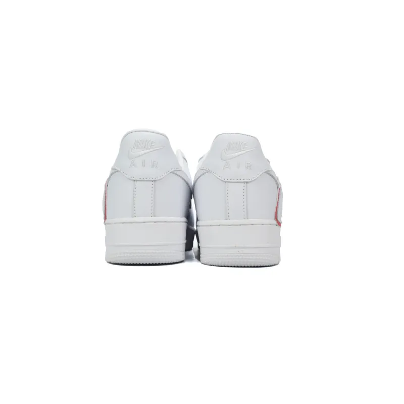 EM Sneakers Nike Air Force 1 Low Premium White Red