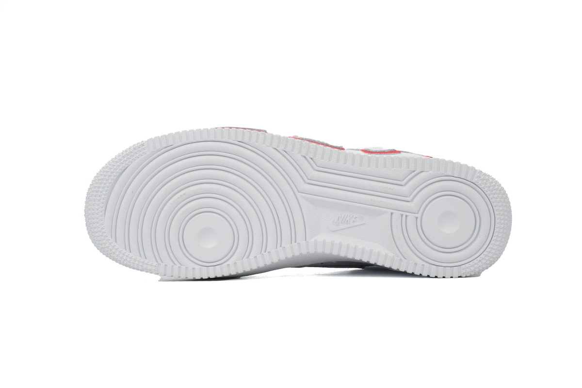 EM Sneakers Nike Air Force 1 Low Premium White Red