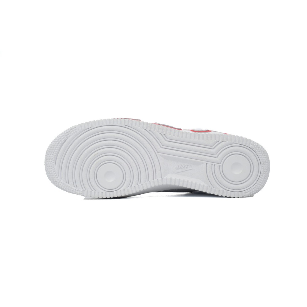 EM Sneakers Nike Air Force 1 Low Premium White Red