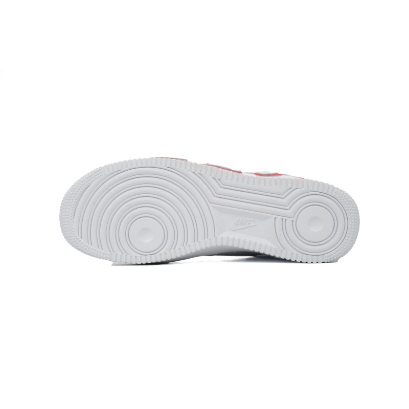 EM Sneakers Nike Air Force 1 Low Premium White Red