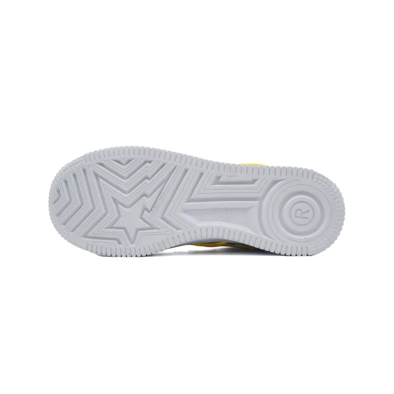 EM Sneakers A Bathing Ape Bape Sta Low M2 20th Anniversary Patent Green Shark