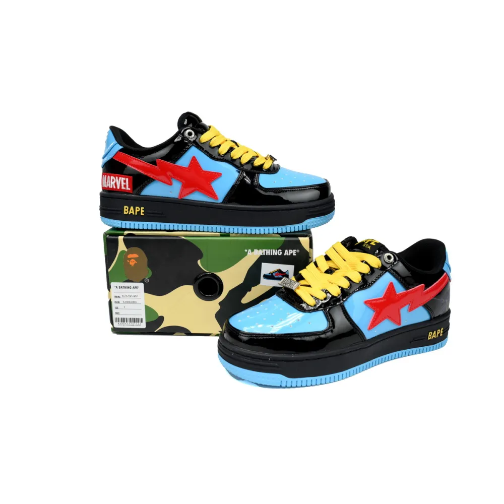 EM Sneakers A Bathing Ape Bape Sta Marvel Comics Black Widow (2022)