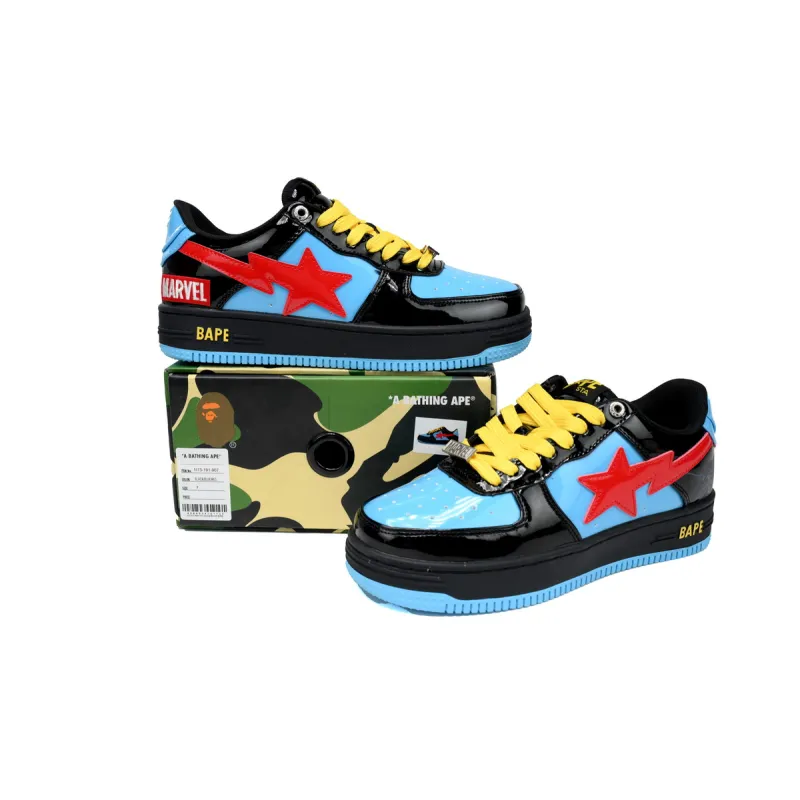 EM Sneakers A Bathing Ape Bape Sta Marvel Comics Black Widow (2022)