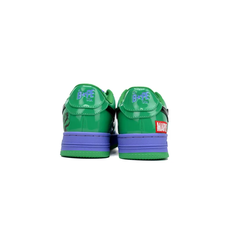 EM Sneakers A Bathing Ape Bape Sta Marvel Comics Hulk (2022)