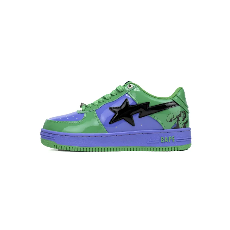 EM Sneakers A Bathing Ape Bape Sta Marvel Comics Hulk (2022)