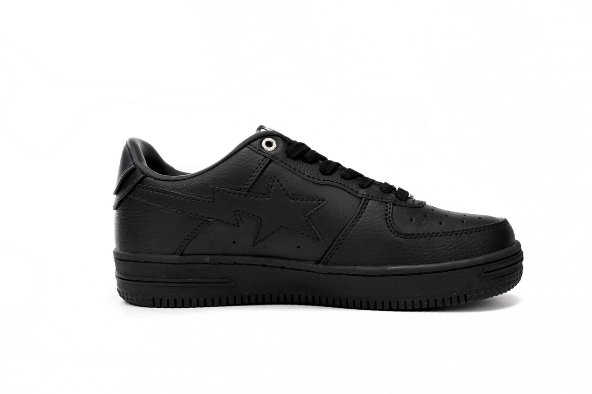 EM Sneakers A Bathing Ape Bape Sta Low Black