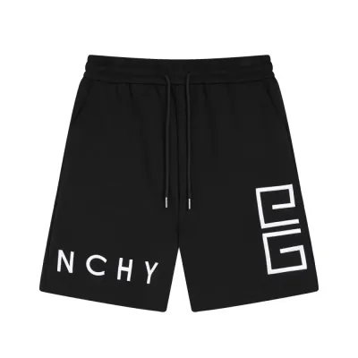 EM Sneakers Givenchy-classic letter embroidered quarter shorts pants 01