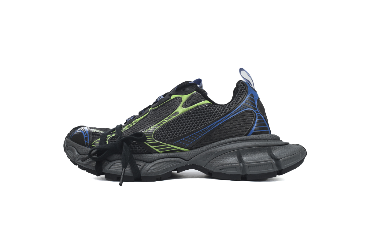 EM Sneakers Balenciaga 3XL Black Blue Green