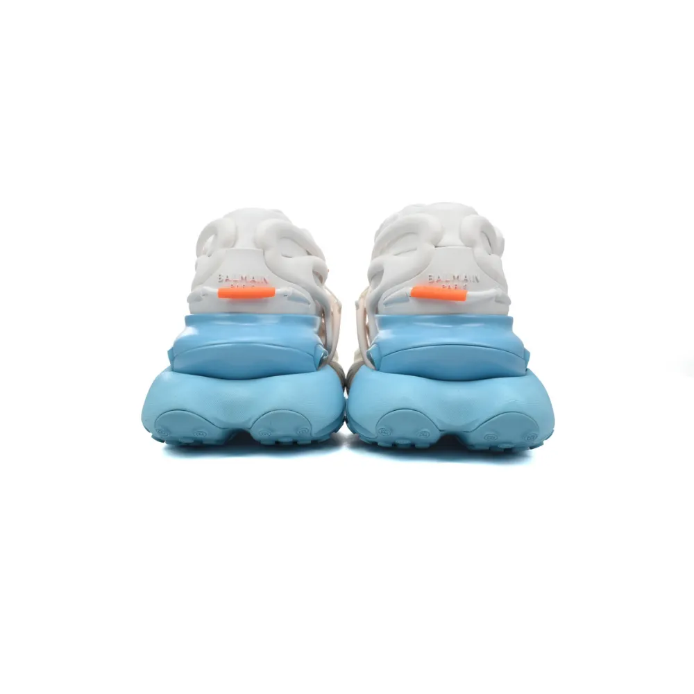 EM Sneakers Balmain Unicorn Low-Top White Blue