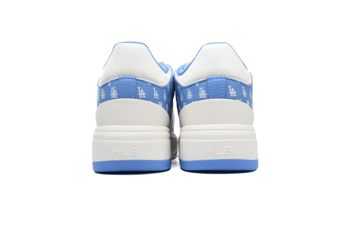 EM Sneakers MLB Big Ball Chunky Chunky DiaMonogram White Blue 