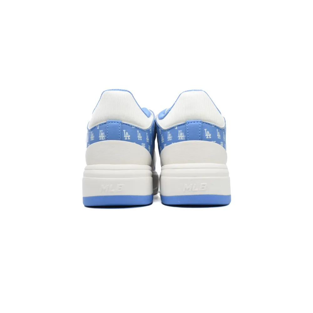 EM Sneakers MLB Big Ball Chunky Chunky DiaMonogram White Blue 