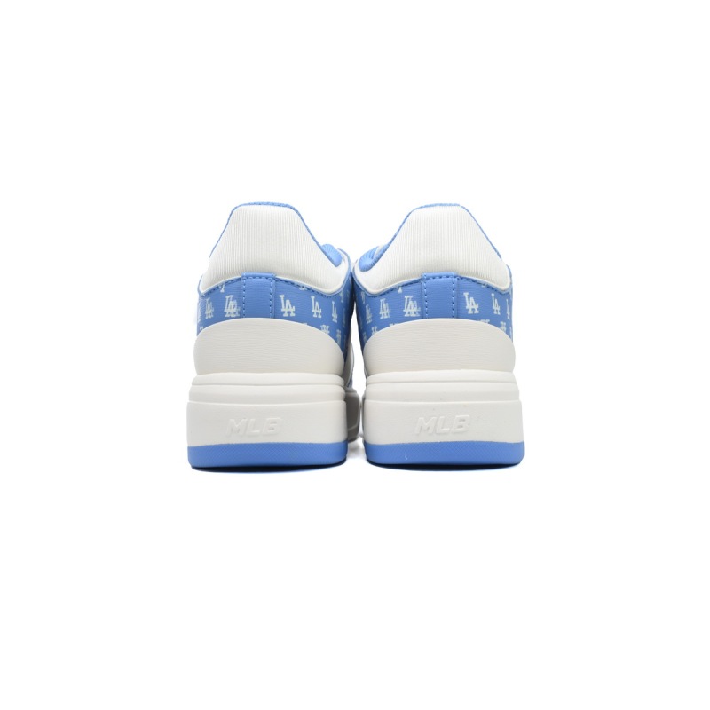 EM Sneakers MLB Big Ball Chunky Chunky DiaMonogram White Blue 