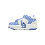 EM Sneakers MLB Big Ball Chunky Chunky DiaMonogram White Blue 