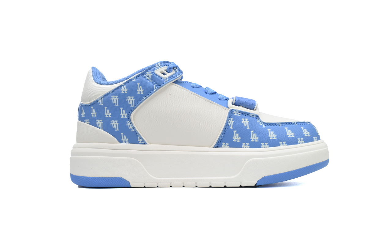 EM Sneakers MLB Big Ball Chunky Chunky DiaMonogram White Blue 