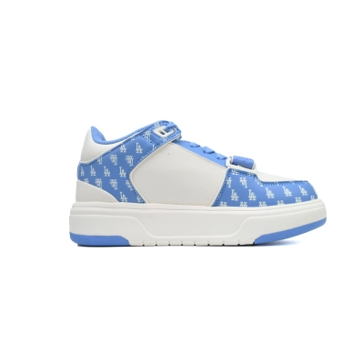 EM Sneakers MLB Big Ball Chunky Chunky DiaMonogram White Blue  02