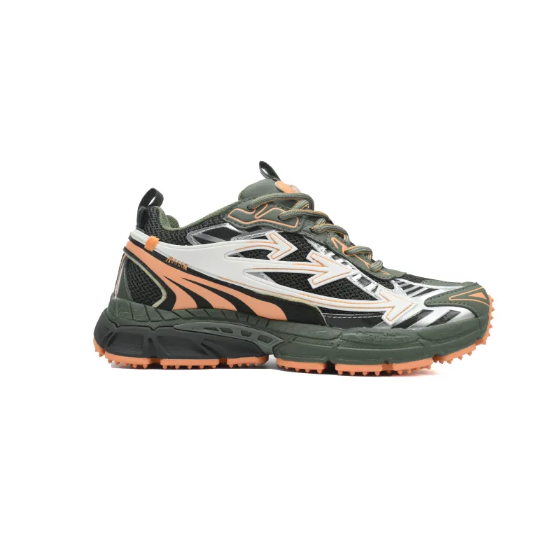 EM Sneakers Off-White Runner Military Green