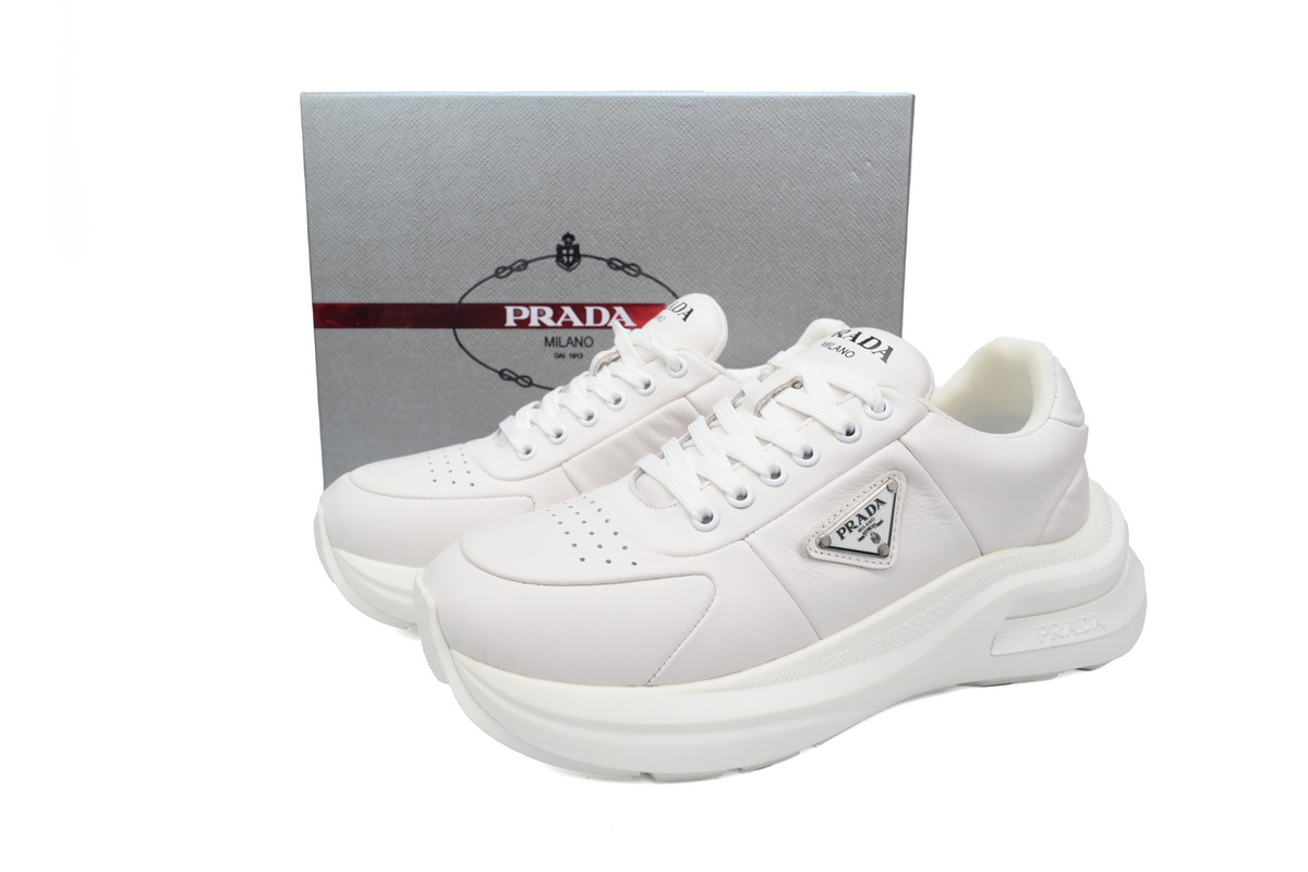 EM Sneakers Prada Prax Re-Nylon Sneaker White