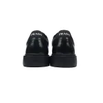 EM Snekera Prada platform casual shoes black
