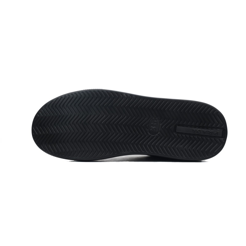EM Snekera Prada platform casual shoes black