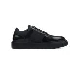EM Snekera Prada platform casual shoes black
