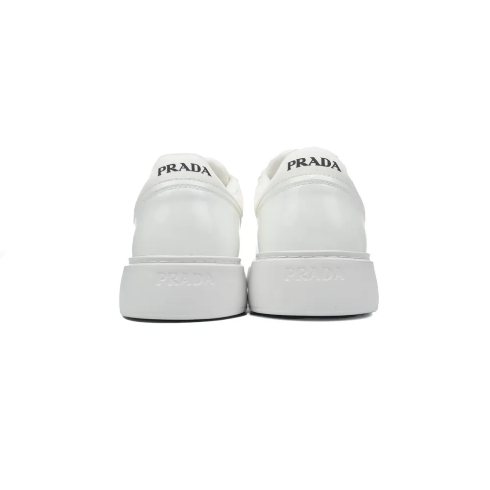 EM Snekera Prada Platform Casual Shoes White