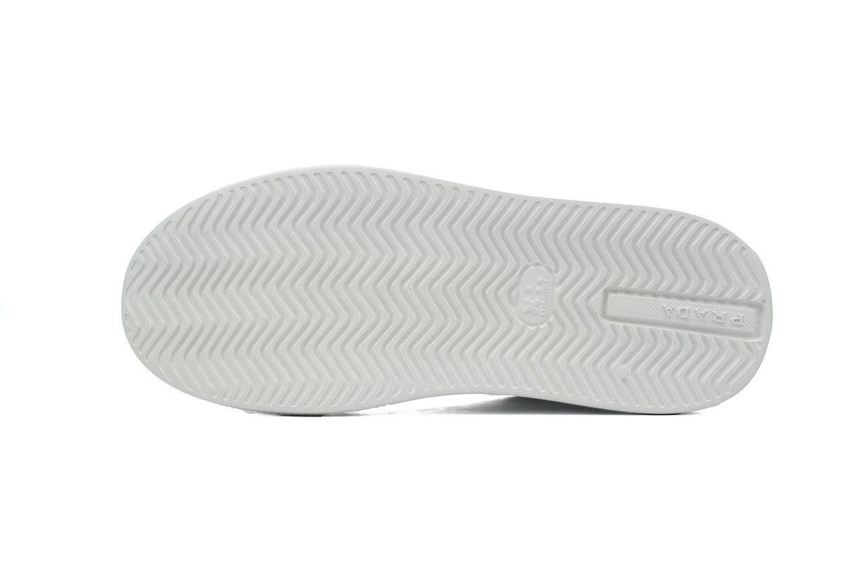 EM Snekera Prada Platform Casual Shoes White