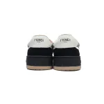 EM Sneakers Fendi Match Black White Brown 