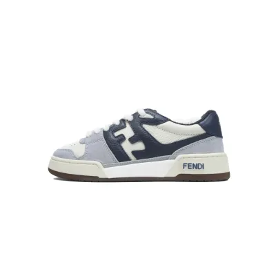 EM Sneakers Fendi Match Light Blue White 01