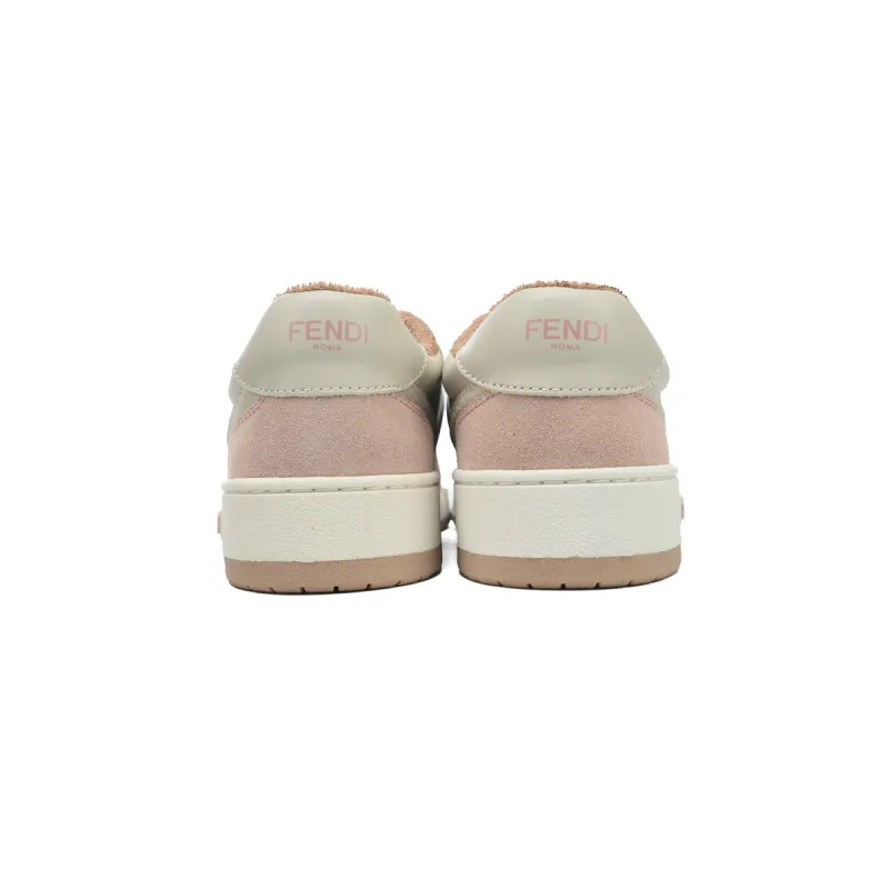 EM Sneakers Fendi Match Low Tops Pink Suede